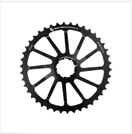 wolftooth 42t.png : 42t 10단 스프라켓(sprocket) 11t-42t 개조 장착 코라텍 (corratec) 전기 자전거