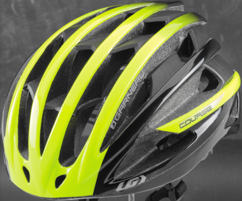 Recalled Louis Garneau Course Helmet in matte yellow (1).png
