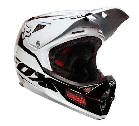 6.jpg : 폭스 다운힐용 카본 헬멧(흰색-M싸이즈)