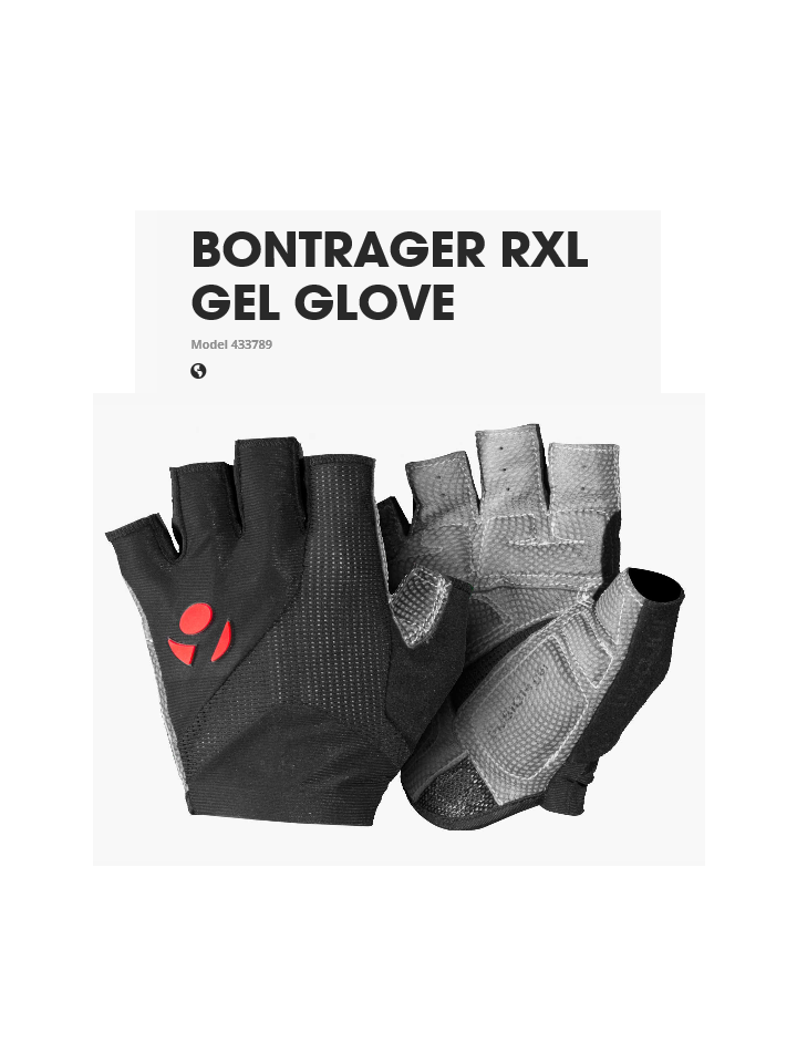 RXL Gel Glove_Korea.PNG : 트렉 본트래거 자켓, 장갑(새상품)